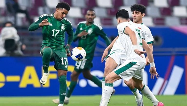 مباراة السعودية والعراق في كأس آسيا تحت 23 عاما