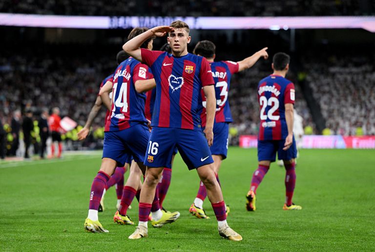 فيرمين لوبيز ريال مدريد يحسم الكلاسيكو أمام برشلونة