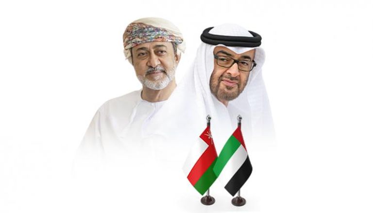 رئيس الإمارات وسلطان عمان 