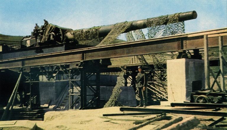 مدفع جوستاف الألماني المعجزة