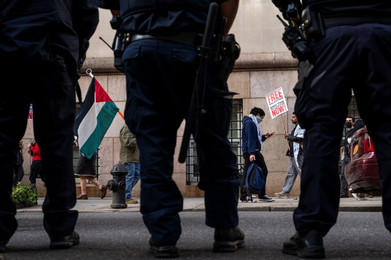 احتجاجات في الولايات المتحدة تطالب بوقف تسليح إسرائيل