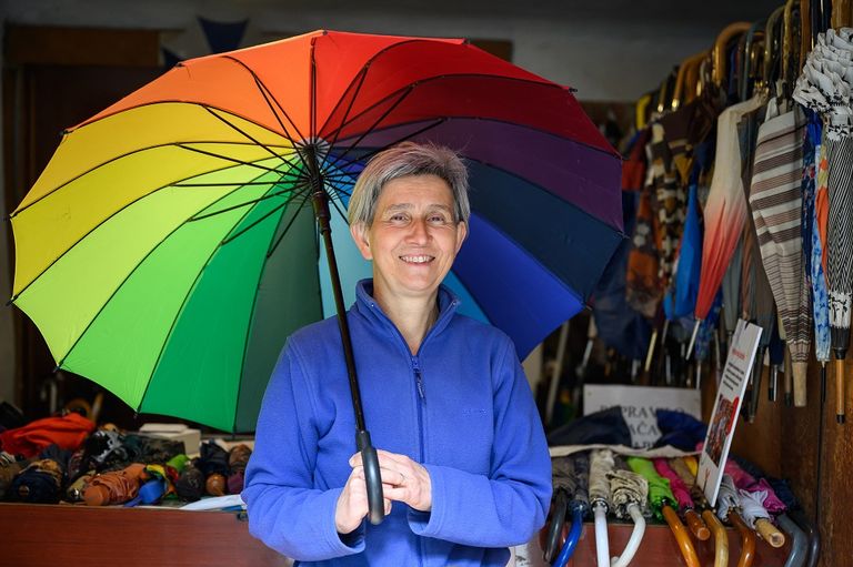 ماريا لاه داخل ورشتها