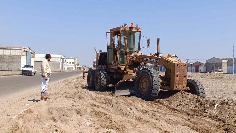 تجميل مدينة عدن اليمنية