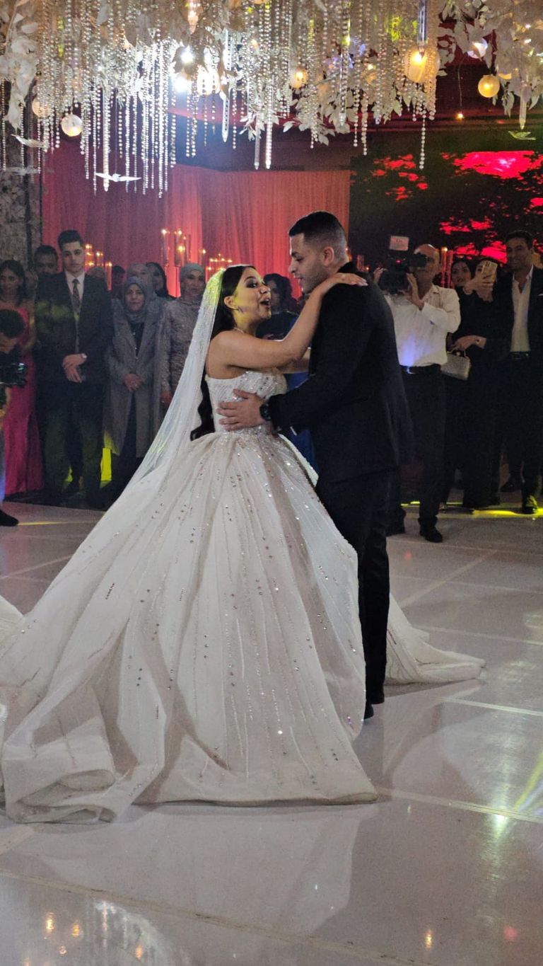 حفل زفاف ابنة بدرية طلبة