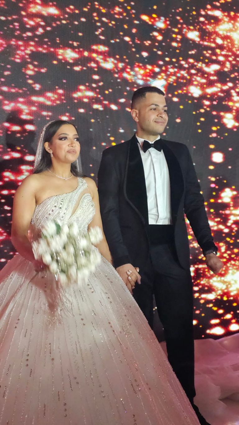 حفل زفاف ابنة بدرية طلبة