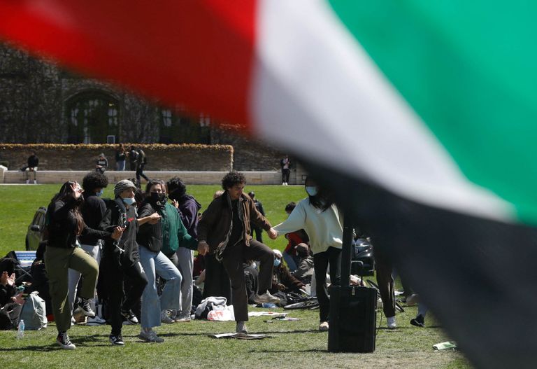 غزة تشعل احتجاجات طلابية بجامعات أمريكية