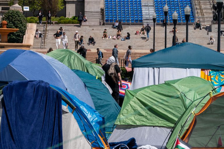 غزة تشعل احتجاجات طلابية بجامعات أمريكية