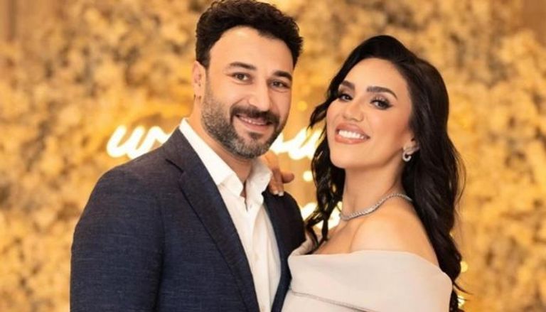 مي فاروق ومحمد العمروسي مي فاروق - أرشيفية