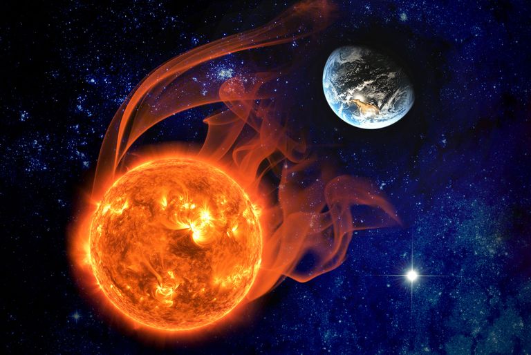 الانفجارات الشمسية تتسبب في تفاقم احترار الأرض