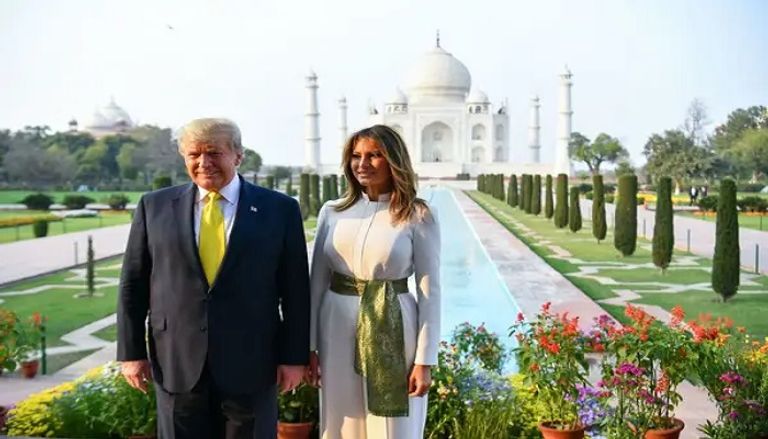 ترامب وميلانيا