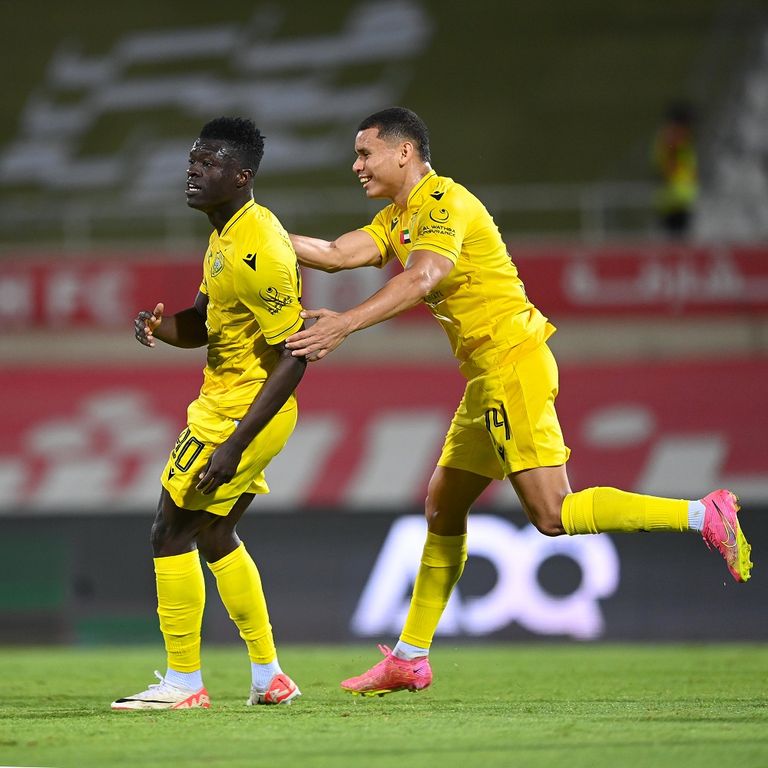 مباراة الوصل واتحاد كلباء في كأس رئيس دولة الإمارات