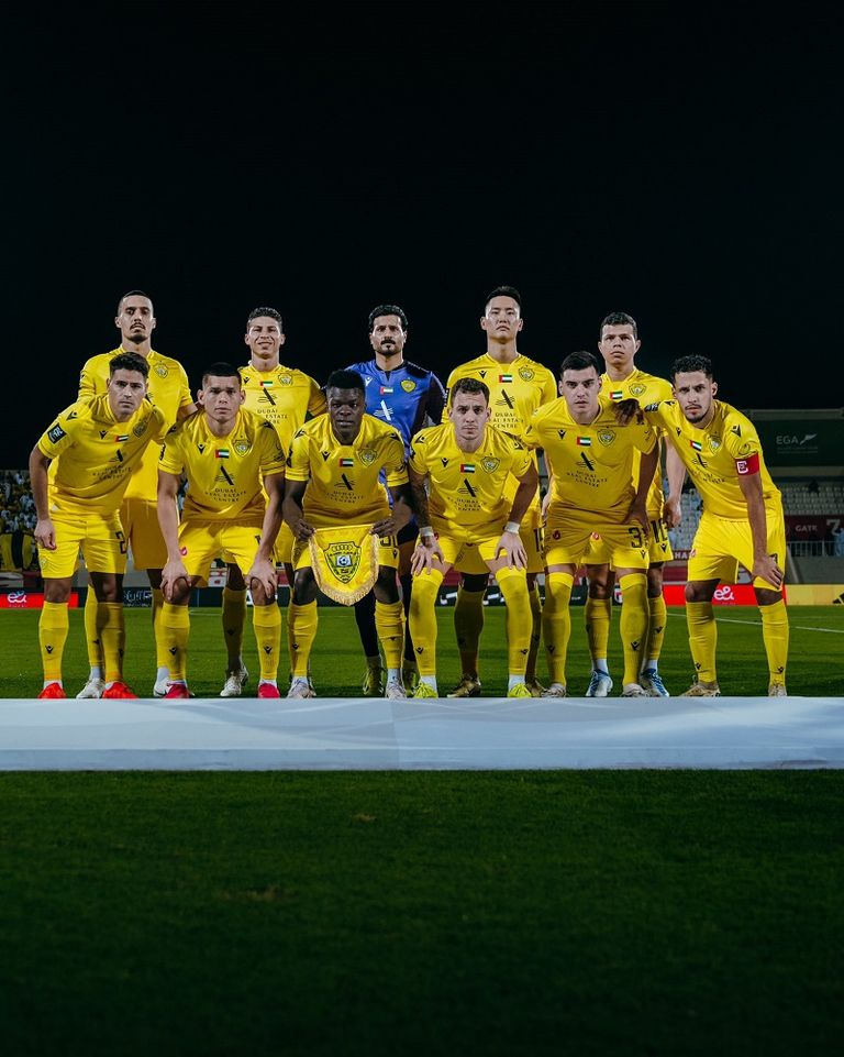 مباراة الوصل واتحاد كلباء في كأس رئيس دولة الإمارات