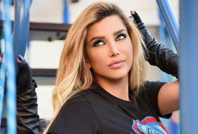 دانا حلبي رفقة الفنان محمد رجب