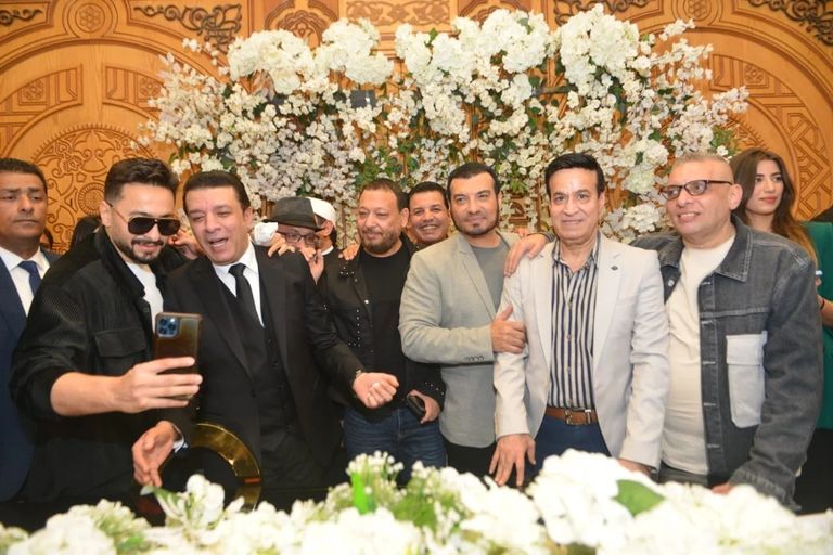 عقد قران ابنة الفنان مصطفى كامل