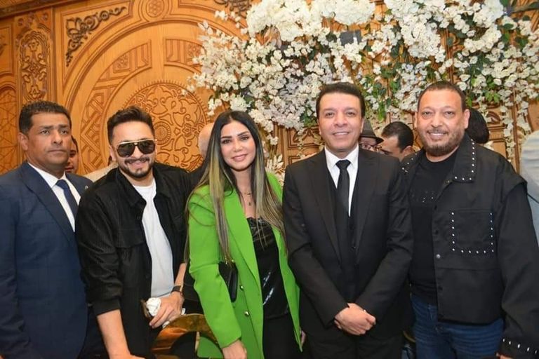 عقد قران ابنة الفنان مصطفى كامل