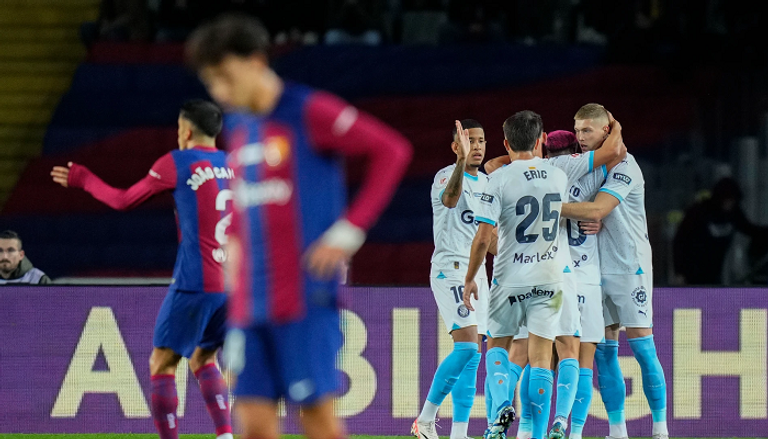 فوز جيرونا 4-2 على برشلونة جيرونا وريال مدريد