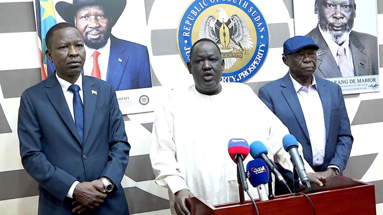 إعلان التوصل لاتفاق بين الجيش والحركة الشعبية شمال في جوبا