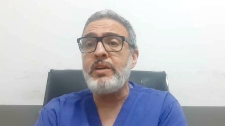 الطبيب الفلسطيني غسان أبوستة