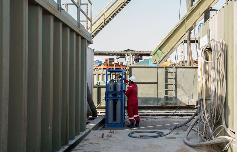 اكتشاف جديد للغاز بحقل هديبة في إمارة الشارقة