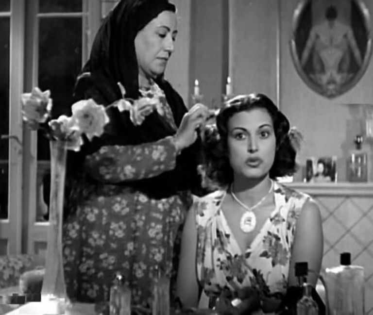 فردوس محمد في أحد الأفلام