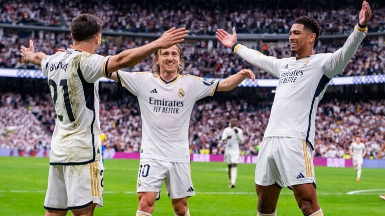 لاعبو ريال مدريد مانشستر سيتي وأرسنال