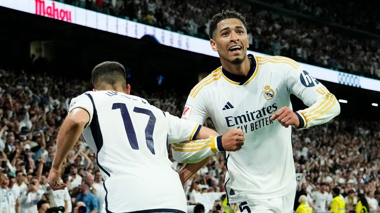 جود بيلينغهام فرحة ريال مدريد