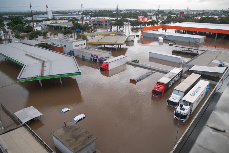 الفيضانات في البرازيل