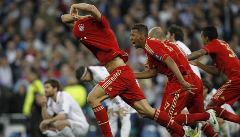 فرحة بايرن وحسرة الريال في 2012 إهدار كريستيانو رونالدو ضد مانويل نوير في 2012