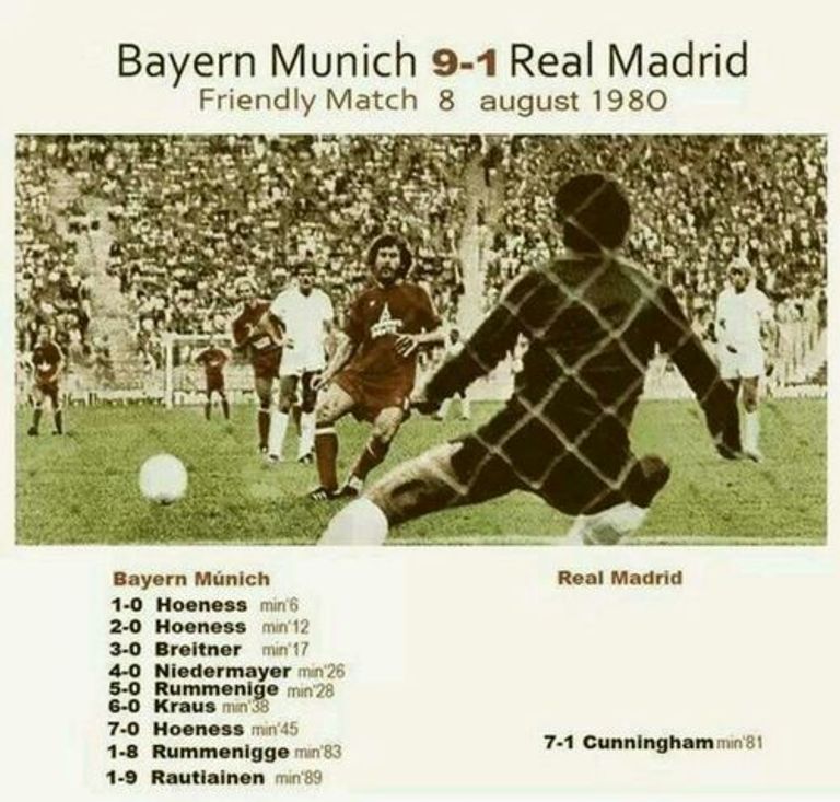 المباراة التاريخية ريال مدريد - بايرن ميونخ