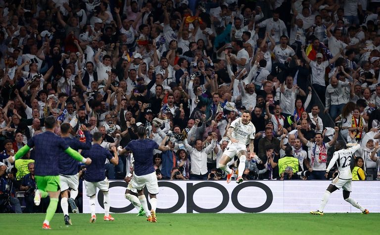 نتيجة مباراة ريال مدريد وبايرن ميونخ ريال مدريد يهزم بايرن ميونخ ويتأهل لنهائي دوري أبطال أوروبا