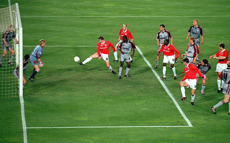 مانشستر يونايتد وبايرن ميونخ في 1999 هدف خوسيلو الثاني ضد بايرن ميونخ