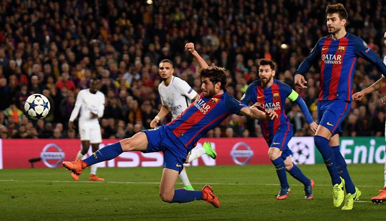 سيرجي روبيرتو في مواجهة برشلونة وباريس سان جيرمان هدف خوسيلو الثاني ضد بايرن ميونخ