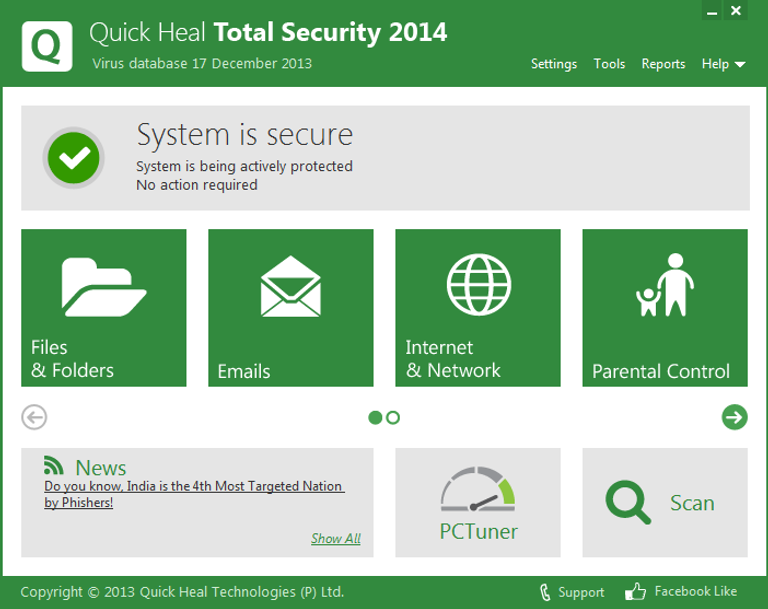 تطبيق Quick Heal أحد تطبيقات لإزالة البرامج الضارة من الهاتف  تطبيقات لإزالة البرامج الضارة على الهاتف