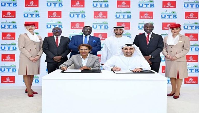 توقيع شراكة بين طيران الإمارات ومجلس السياحة الأوغندي