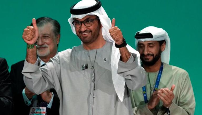 الدكتور سلطان أحمد الجابر في ختام COP28