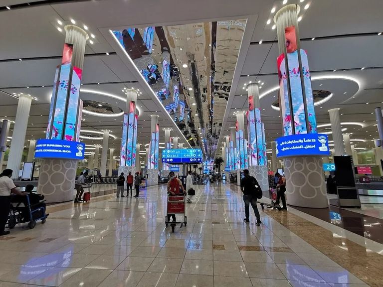 مطار دبي الدولي - أرشيفية