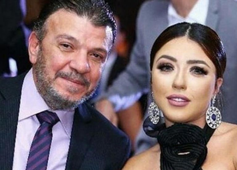 الفنان أحمد سلامة رفقة ابنته سارة