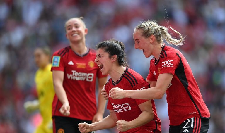 مانشستر يونايتد بطل كأس الاتحاد الإنجليزي للسيدات سيدات مانشستر يونايتد