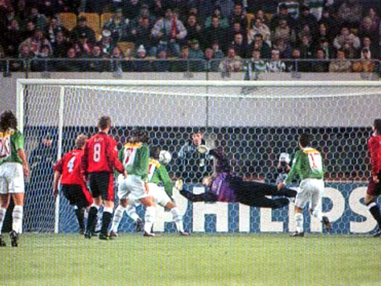 شمايكل ضد رابيد فيينا تصدي أورتيغا من مباراة مانشستر سيتي وتوتنهام