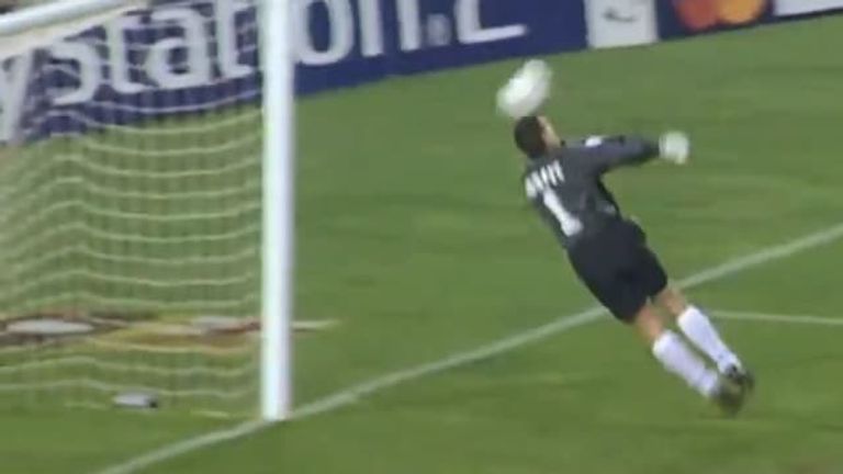 غريغوري كوبيه ضد برشلونة تصدي أورتيغا من مباراة مانشستر سيتي وتوتنهام