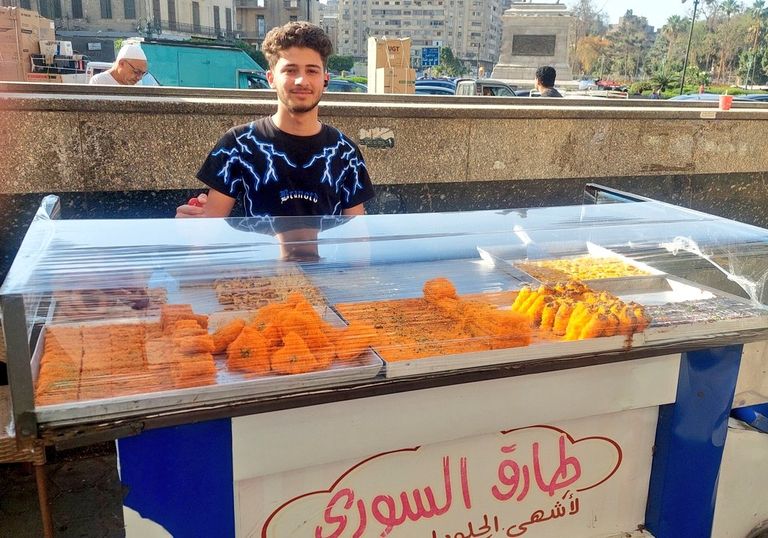 طارق السوري في ميدان الأوبرا