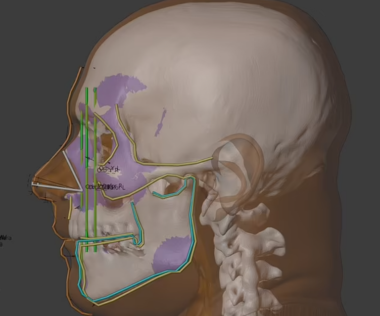 وجه جد توت عنخ آمون