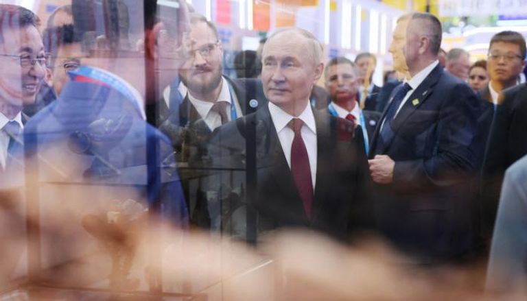 بوتين بالمعرض الروسي الصيني في هاربن