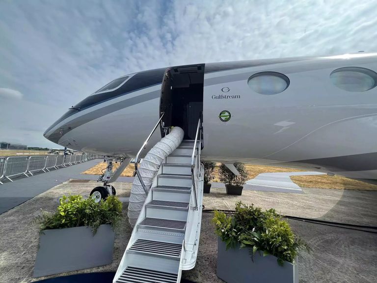 طراز غلف ستريم G650ER الملياردير جيف بيزوس
