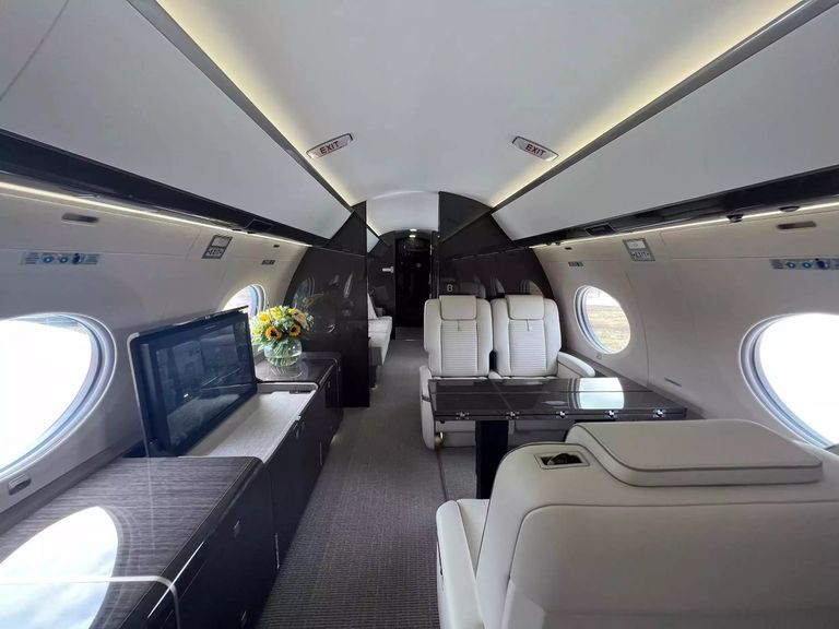 طراز غلف ستريم G650ER الملياردير جيف بيزوس