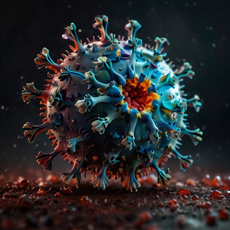 صورة تخيلية مولدة بالذكاء الاصطناعي الحذر من متغيرات كورونا الصيفية لا يجب أن يتحول إلى خوف منها