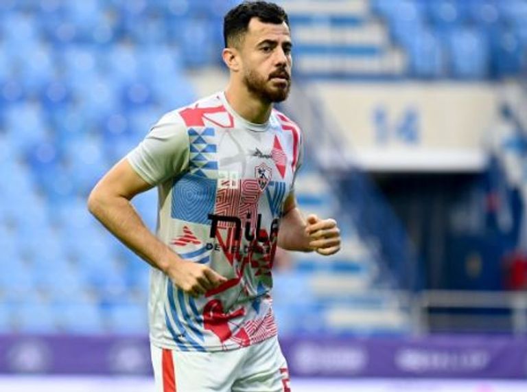 محمود حمدي الونش أحمد حمدي في مباراة الزمالك ونهضة بركان