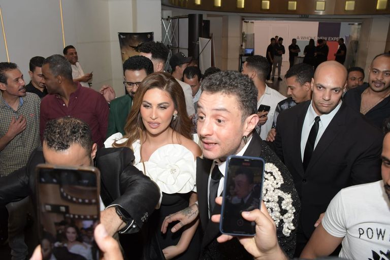 أحمد الفيشاوي ومي سليم