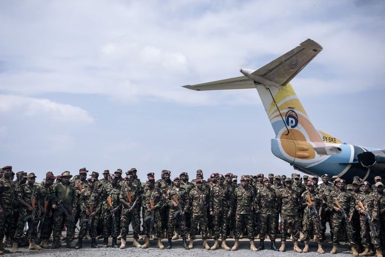 لقاء سابق بين الرئيس الكيني ووزير خارجية أمريكا أنتوني بلينكن