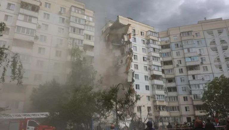 قصف سابق على مدينة روسية "أرشيفية"